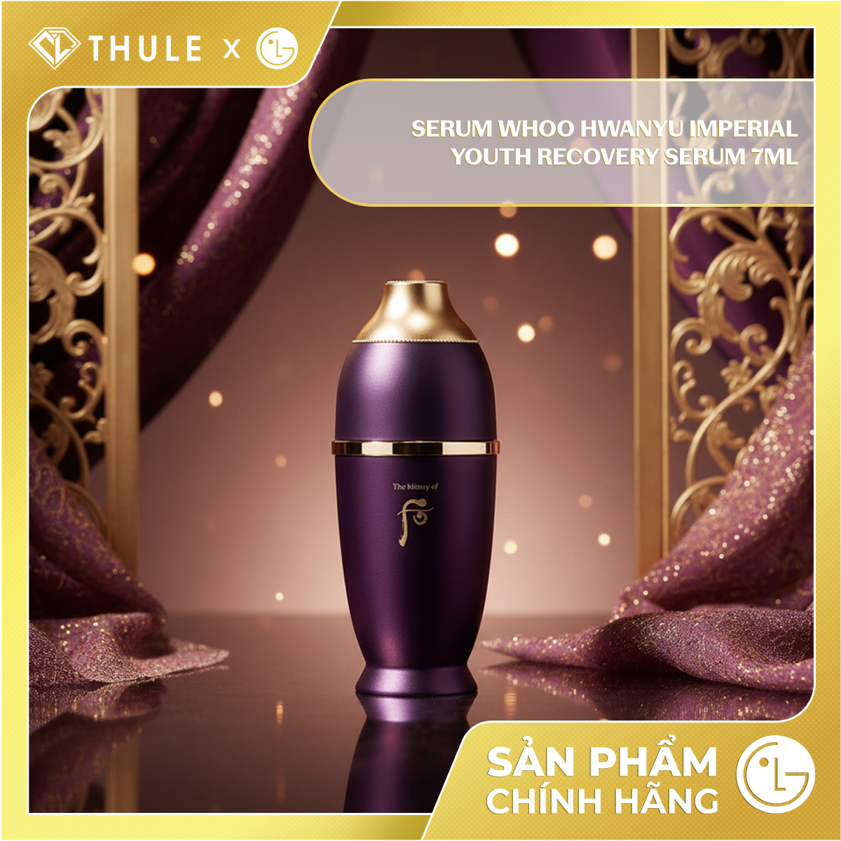 Bộ Kem Mắt Trẻ Hóa Da The Whoo Hwanyu Imperial Youth Contour Eye Cream Special Set