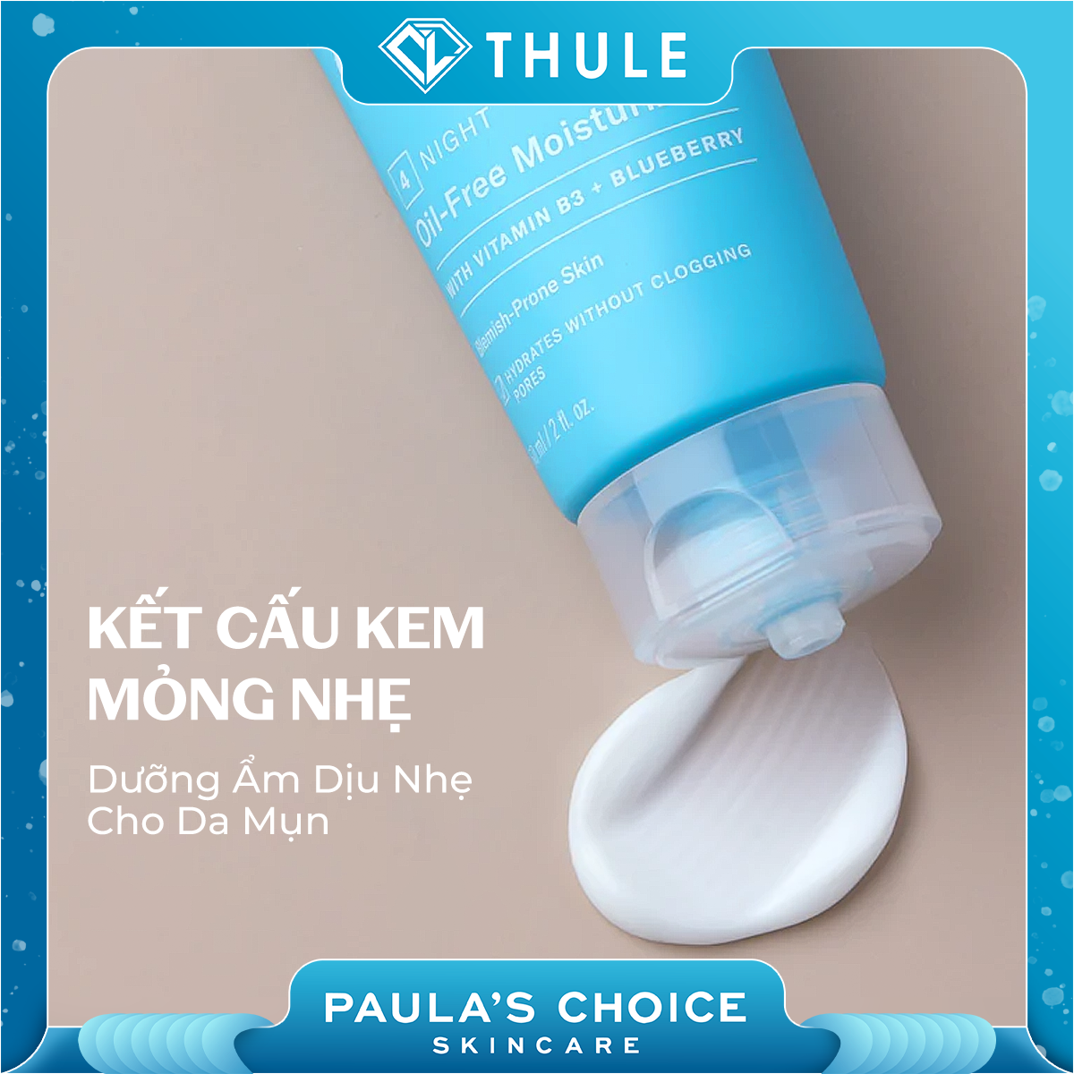 Kem Dưỡng Ẩm Dịu Nhẹ Không Chứa Dầu Dành Cho Da Mụn Clear Oil - Free Moisturizer